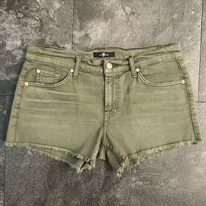 7 denim shorts